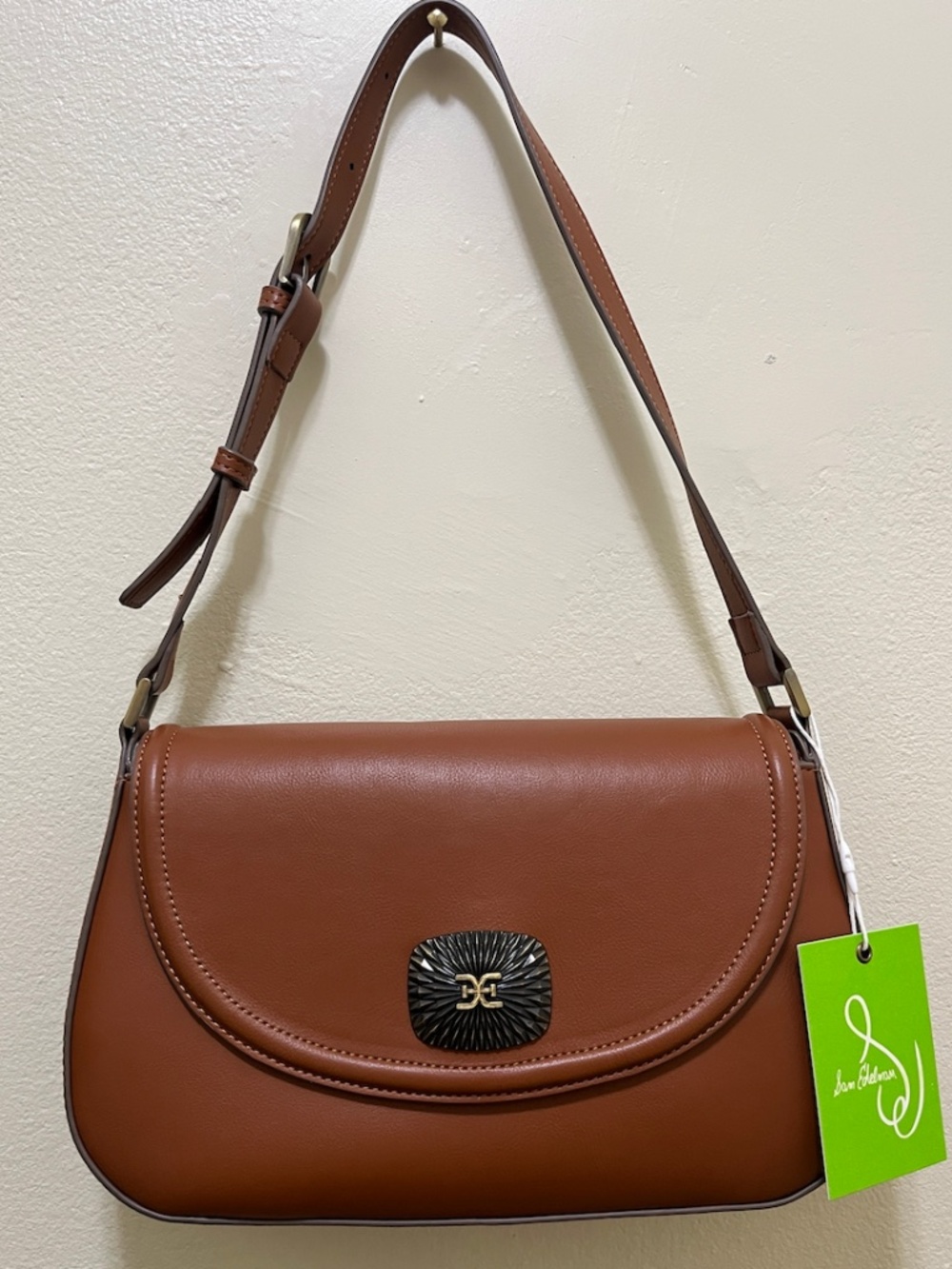 SAM EDELMAN NEW SHOULDER BAG BROWN NWT